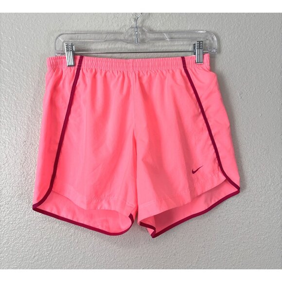 Nike Shorts Girls Youth Sz L Dri Fit Athletic Running Shorts Pink Activewear NWT - Picture 1 of 9